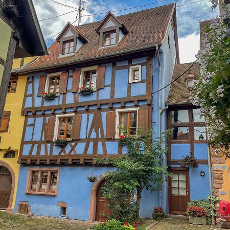 La Maison Bleue - Historic House In The Heart Of Рикевир Экстерьер фото