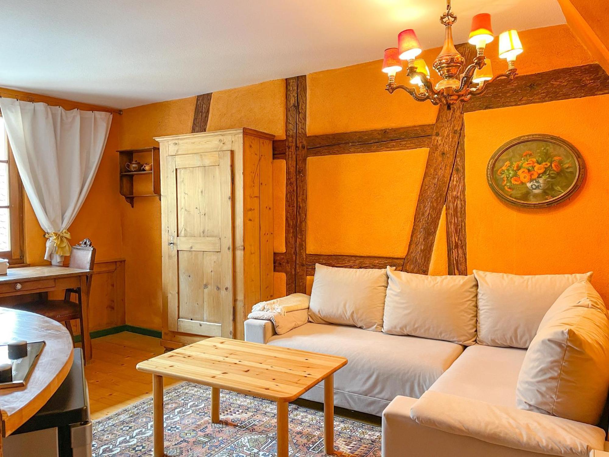 La Maison Bleue - Historic House In The Heart Of Рикевир Экстерьер фото