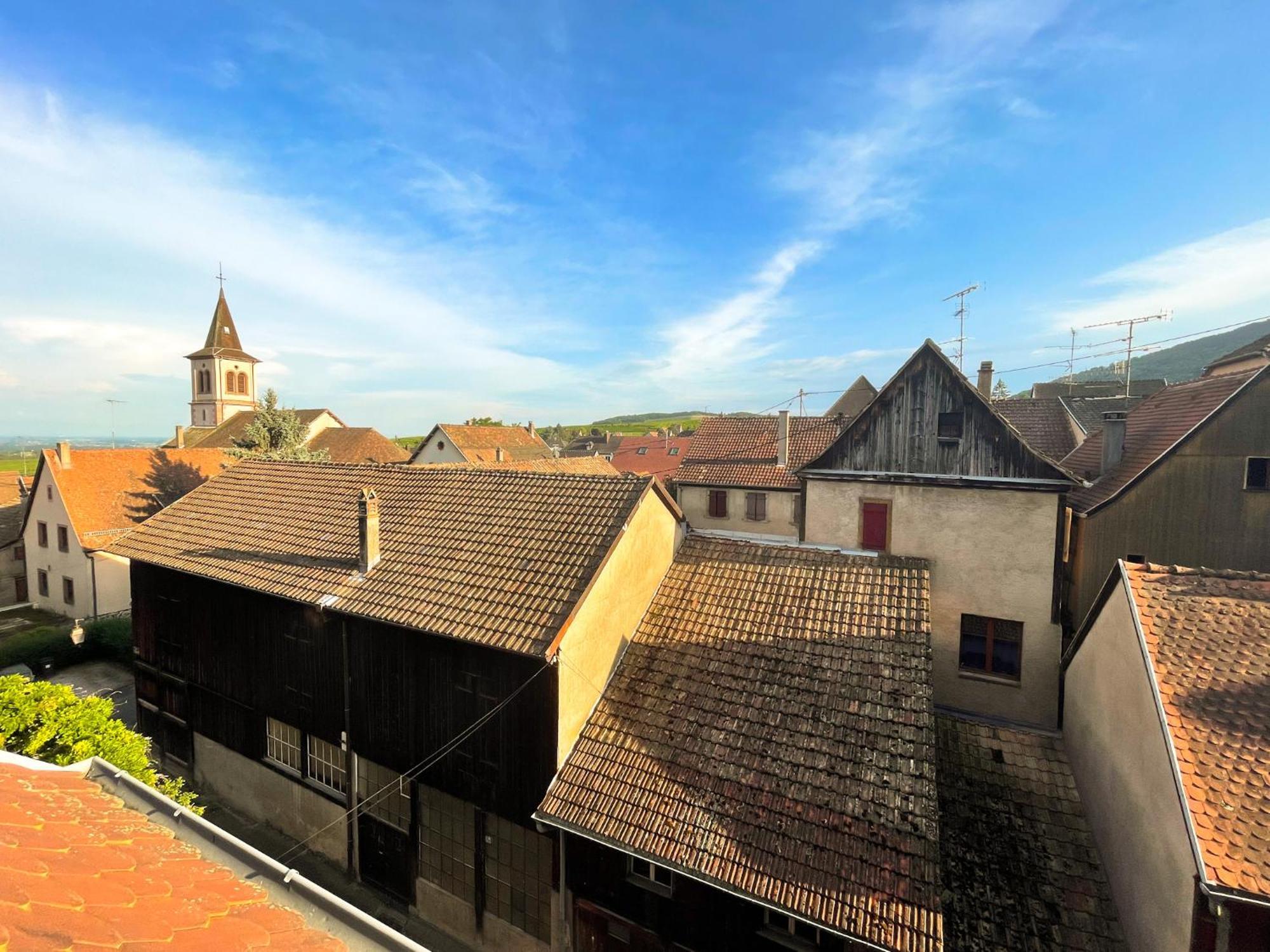 La Maison Bleue - Historic House In The Heart Of Рикевир Экстерьер фото