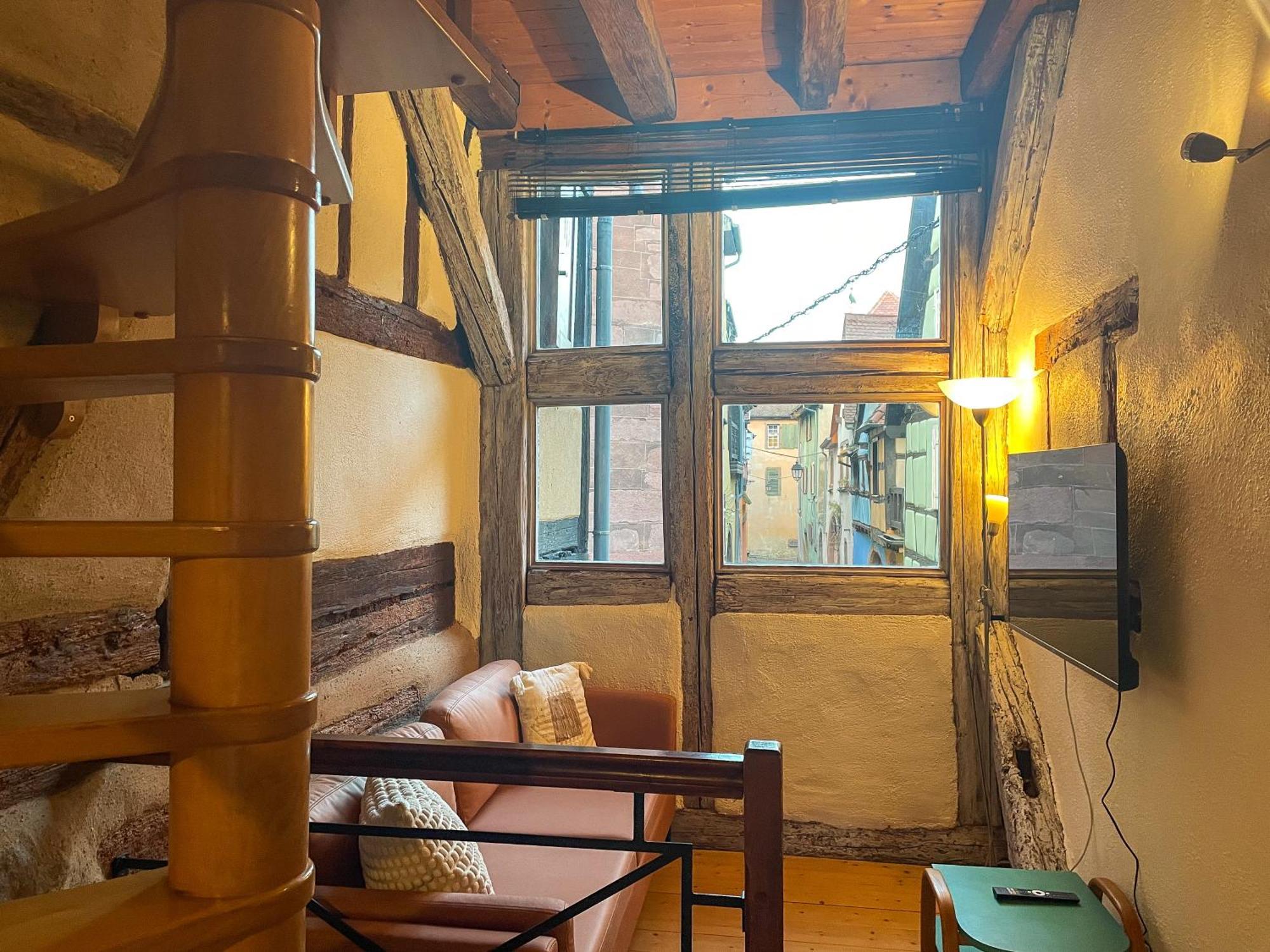 La Maison Bleue - Historic House In The Heart Of Рикевир Экстерьер фото